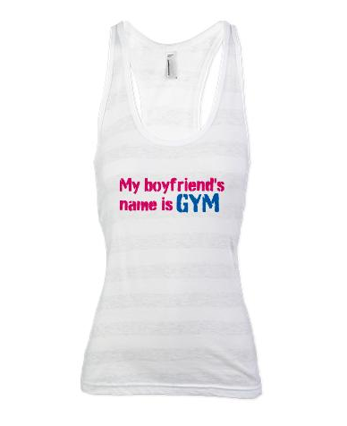 My boyfriend's name is GYM