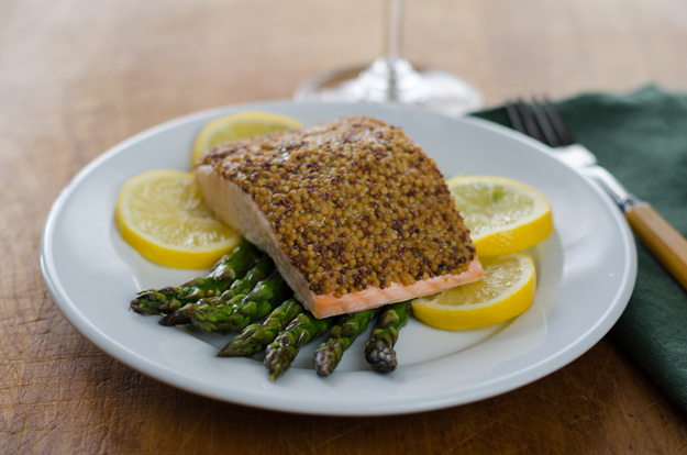 mustard-salmon