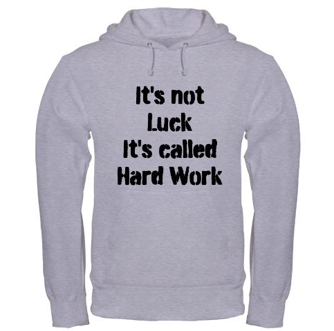 It's not Luck It's called Hard Work_2