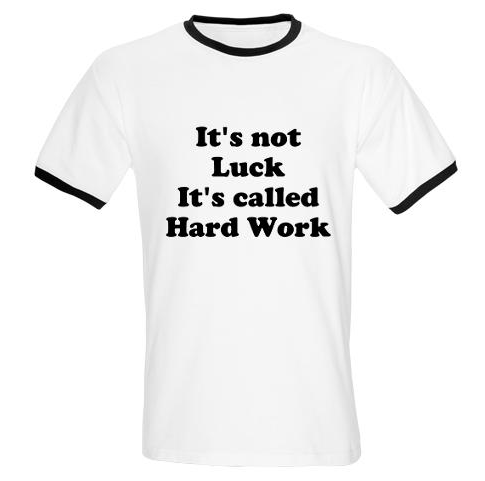 It's not Luck It's called Hard Work_4