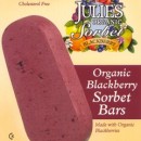 Sorbet Bar-Organic Blackberry by Julie’s Organic