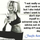 Jennifer Aniston’s Health Advice