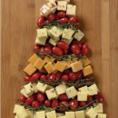 Healthy Christmas Tree Food Art