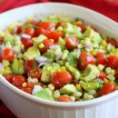 Avocado, Corn, and Tomato Salad