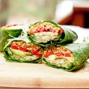 Raw Green Vegan Collard Wraps