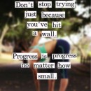 Progress is Progress No Matter How Small