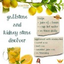Naturally Dissolve Gallstone and Kidney Stones